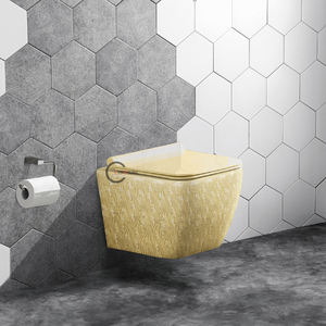 Inodoros suspendidos de pared, sanitarios para baño, inodoro cuadrado de pared, marca [Nombre de la marca] - Product Image 5