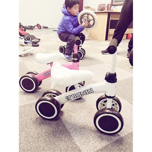 Pequeño de 3 años 4 ruedas equilibrio bicicleta de los niños de las muchachas de los niños de la bicicleta - Product Image 4