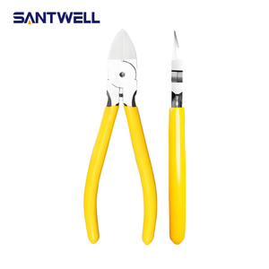 6 Inch Steel Ultra Sharp Precision Side <b>Cutter</b> Clippers with Longer Flush Cutting <b>Edge</b> for DIY Crafting Clean Cuts - Product Image 2