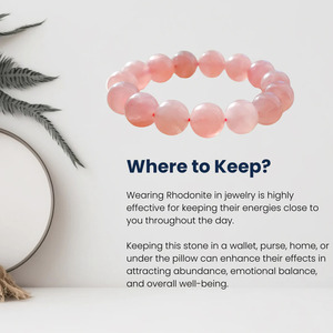 10mm Rose Quartz <b>Crystal</b> <b>Bracelet</b> | Natural Gemstone Stretch <b>Bracelet</b> - Product Image 4