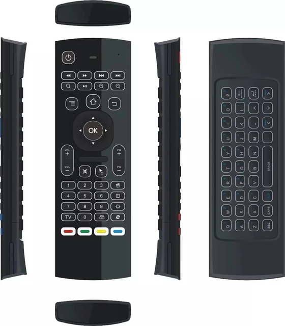 Colorful Lights MX3 Remote Control 2.4G Wireless Air Mouse with Backlights Fly Keyboard with IR Learning