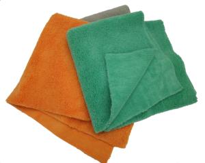Serviette de lavage de voiture absorbante épaissie double couche, chiffon de nettoyage de voiture double face à mailles serrées, grand chiffon de nettoyage de voiture - Product Image 1