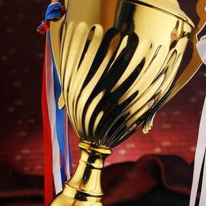 2024 tùy chỉnh Đặc biệt logo Champion Cup bóng chuyền bóng rổ bóng đá Trophy kẽm đồng minh Trophy cup - Product Image 4