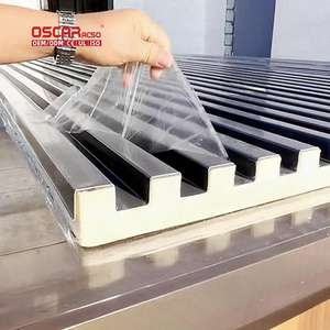 Tuiles de <span class=keywords><strong>toit</strong></span> en alliage d'aluminium anti-corrosion, <span class=keywords><strong>isolation</strong></span>, imperméables, décoration de bâtiments de bureaux, maisons, villas, panneaux de <span class=keywords><strong>toit</strong></span> isolés - Product Image 1