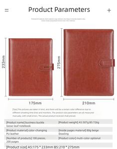 Libretas Planificadoras A5 con Logotipo Promocional Impreso, Suministros al por Mayor para Regalos Corporativos y Necesidades de Oficina - Product Image 4