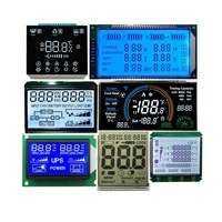 Onduleur solaire numérique à 7 segments, écran d'affichage Lcd, noir Va, Segment personnalisé, Module Lcd