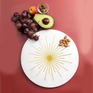 Planches à découper rondes en marbre dernier modèle pour la cuisine - Product Image 4