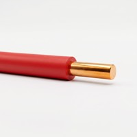 Câble électrique industriel monophasé en cuivre massif isolé PVC BV 4 mm² 750 V pour la construction
