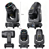 Marslite Beam 420 Sharpy Light Moving Head Beam Light 420W 4 Prismes Combinés Moving Head Projecteur de Scène pour DJ Disco Bar Concert