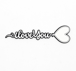 Vente chaude, clé en plastique à sublimation « Clé de mon cœur » avec insert métallique pour cadeaux de la Saint-Valentin en impression personnalisée - Product Image 6