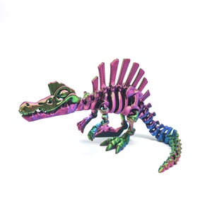 3D-printed Plastic Spinosaurus Jurassic Dinosaur Series Articulated Jaw Opens Maternity Toy Stress Relief Decompression - Product Image 6