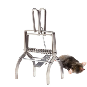 Trampa para Topos Resistente para Exteriores, Trampa de Metal Sólido No Tóxica para Jardín y Granja, en Oferta - Product Image 1