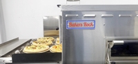 Four à pizza à bande transporteuse large de 32 pouces, gaz et électrique, grande taille, pour pizzeria commerciale, machine de cuisson constante à bande, four à pizza