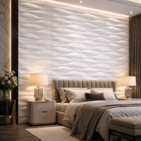 Panel de Pared 3D de PVC con Patrón en Relieve, Decoración de Lujo para Hoteles, Bares y Restaurantes WYRAX