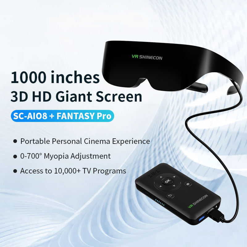 SC-AI08 XRスマートグラス FANTASY Pro VRメガネ 1000インチ 3D HD