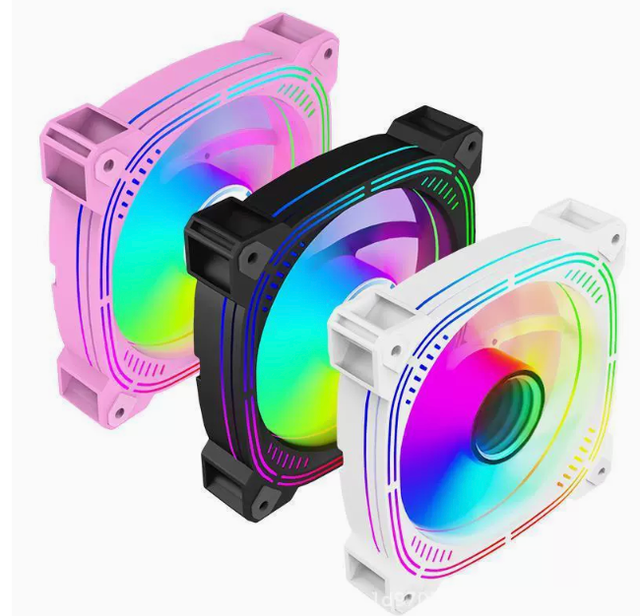 Prism Gen 2 PC Case Fan Cooler 12CM Silent Intelligent Temperature Control ARGB Synchronized Lighting