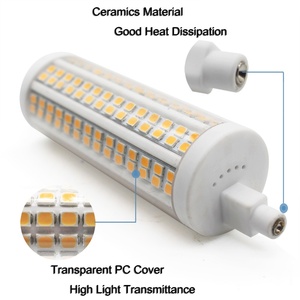 Ampoule <span class=keywords><strong>LED</strong></span> <span class=keywords><strong>R7S</strong></span> en céramique à intensité variable, 118 mm, 78 mm, 15 W, 20 W, remplace les ampoules au halide métallique, gradation J78 J118, asymétrique 300 degrés - Product Image 6
