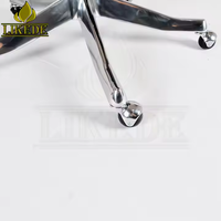 Base de chaise de bureau pivotante en aluminium robuste à 5 étoiles, base de remplacement pour chaise à cinq griffes, fabrication OEM