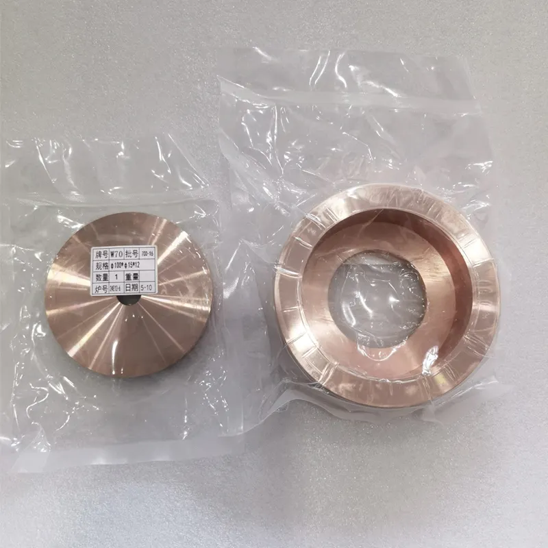 Tungsten Copper Alloy Disc W50Cu50 For Sale