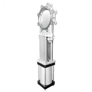 Vanne à opercule pneumatique PZ673H en acier inoxydable 304 avec insert de joint rigide, raccord à bride, certifiée CE - Product Image 3