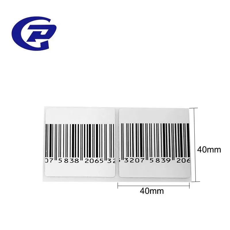 Haute Qualité 8.2MHz Adhésif Anti-Vol RF Papier Autocollant Étiquette Souple EAS