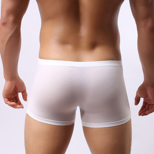 Calzoncillos Bóxer Transpirables <span class=keywords><strong>de</strong></span> Tiro Bajo para Hombre, <span class=keywords><strong>con</strong></span> Bolsa Separada, <span class=keywords><strong>de</strong></span> Seda <span class=keywords><strong>de</strong></span> Hielo y Nailon, Estilo Trompa <span class=keywords><strong>de</strong></span> <span class=keywords><strong>Elefante</strong></span> - Product Image 2