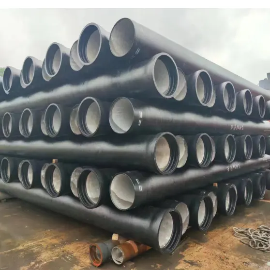 Custom Ductile Iron Pipe Dn100 150 200k9 Cast Iron Pipe Water Supply And Sewage Pipe Fittings