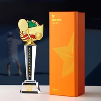Medalla DE TENIS creativa personalizada, trofeo de plástico y metal para competición deportiva en el campus, Premio Team Champion