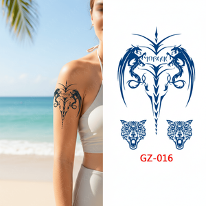 Lasting 15 Days Semi Permanent Waterproof Sweatproof Body Art Women Men Makeup <strong>Temporary</strong> Juice Ink Tattoo/ Tatoo/ <strong>Tatto</strong>/ Tato - Product Image 5