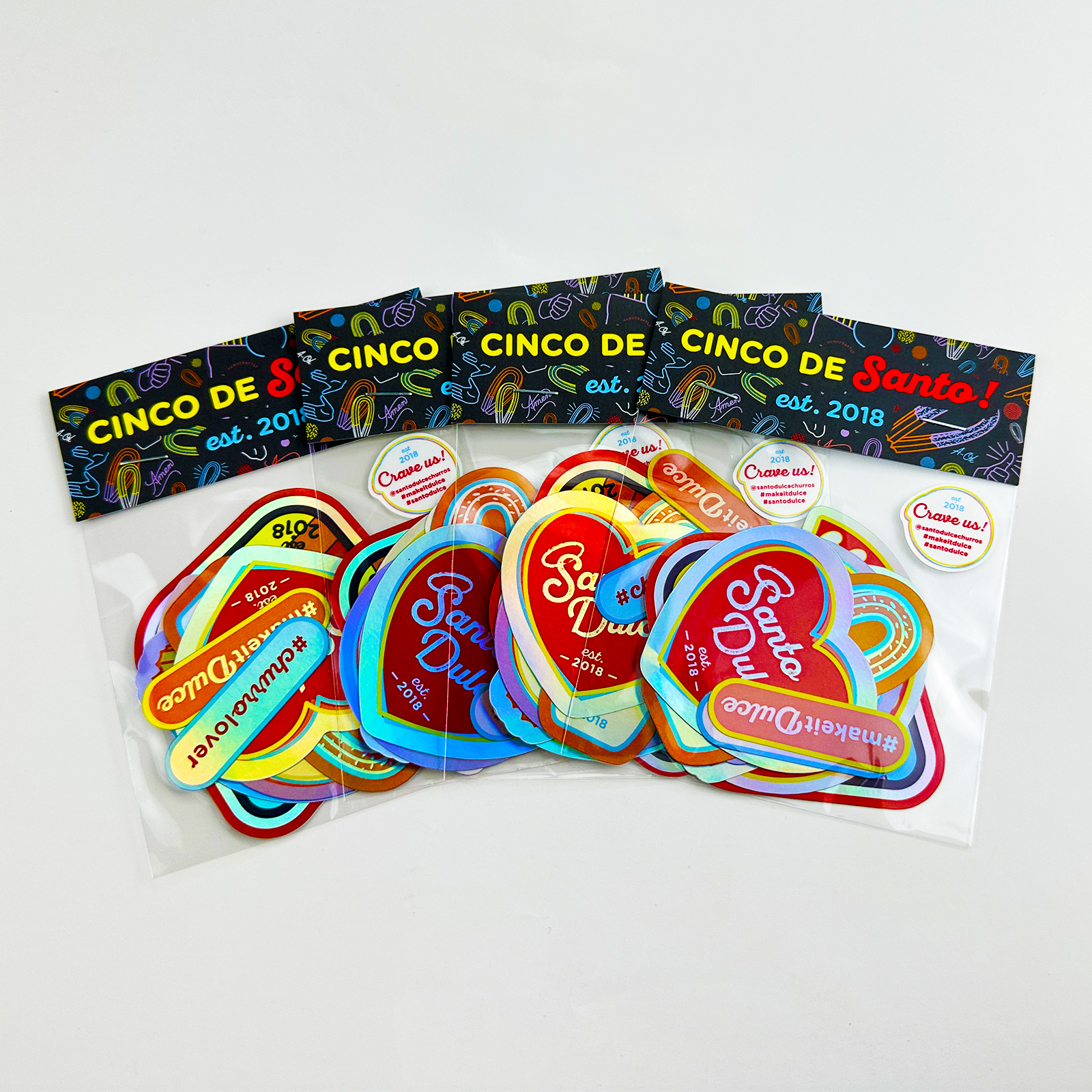 High Quality UV Proof Waterproof Custom Logo Die Cut Sticker Pack PVC Vinyl Cartoon Packaging Labels With Header Card