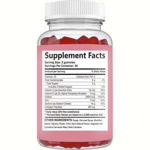 Vitahoalthy OEM/ODM Etiqueta Privada suministro de fábrica Proteína de colágeno gomitas suplementos productos de belleza para la piel - Product Image 4