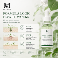 Essence anti-acné 30 ml, acide salicylique, polyquaternium, quaternium-73, extraits d'herbes, équilibre du sébum, clarifiant des pores, sérum pour la peau