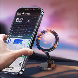Support de téléphone de voiture magnétique à rotation de 360 °, berceau automobile adhésif inférieur pour téléphone portable - Product Image 3