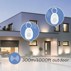 Moniteur Bébé Audio Numérique Portable sans Fil de 1000 Pieds, Détecteur de Cris, Batterie 1000mAh, Veilleuse et Musique pour le Sommeil - Product Image 2