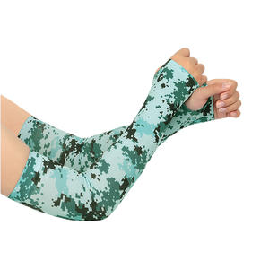 Mangas de brazo de refrigeración para deportes de verano para mujer, nuevo diseño, protección solar UV con orificio para el pulgar para ciclismo para hombres y mujeres - Product Image 1