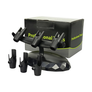 Hy-003 Airbrush Holder Stand With 3 Slots For Artwork Portable Storage Rack Made Of Abs Material - Product Image 2