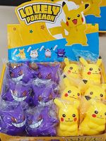 Jouet promotionnel créatif transfrontalier en TPR, anti-stress, Pikachu Squishy, mignon et original, pour la décompression