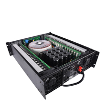 Amplificateur de puissance numérique actif professionnel en métal série CA 3U pour scène, DJ en extérieur, concert, système de traitement audio