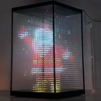 Vente chaude LED 3D Pixel tube 3D effet DMX/SPI RGB chaîne LED pixel boule matrice lumière pixels barres pour l'éclairage de Noël