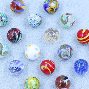 हस्तनिर्मित मुरूनो ग्लास रंगीन गेंद 16 मिमी 25 मिमी ग्लास संगमरमर क्रिस्टल बॉल आर्ट मूर्ति ग्लास सजावट टुकड़े - Product Image 3