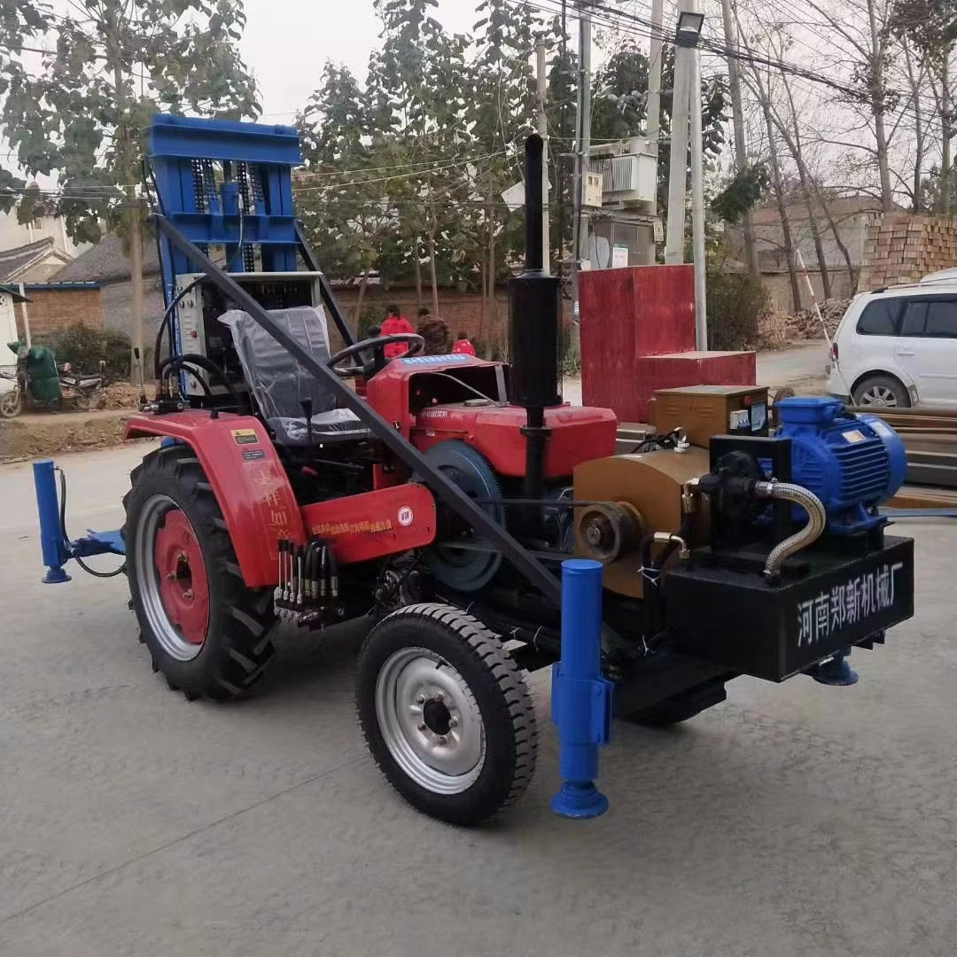 160m Air Drilling Rig Small Crawler Type Water Well Drilling Machine