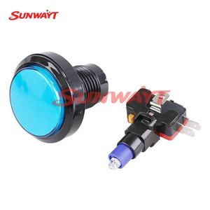 Interruptor de Botón LED Redondo de 45 mm con 5 Colores para Máquinas de Arcade y Grúas - Product Image 4