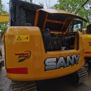 Miniexcavadora Sany SY75C Usada de 7 Toneladas, de Buena Calidad, Hidráulica de Orugas, con 90% de Disponibilidad, Componentes de Bomba, Motor y Caja de Cambios en Venta - Product Image 5