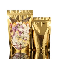 Emballage personnalisé refermable, sachets en plastique transparent de 3,5 g, 7 g, 1 oz, sachets à fermeture éclair, sachets refermables avec fermeture à glissière