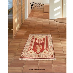 Indian Exporter Blissful Breeze Luxury Silk <b>Prayer</b> <b>Mat</b> Soft Islamic Sajjadah Muslim Janamaz <b>Prayer</b> Rug Available For Sale - Product Image 4