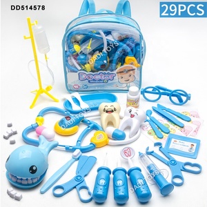 Ensemble de jeu de rôle de Simulation de docteur, Kits médicaux de jeu de Simulation pour enfant, accessoires de médecine, jouet pour enfants avec boîte de rangement et sac - Product Image 6