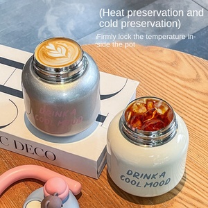 Large Capacity <strong>Children's</strong> Stainless Steel Outdoor Sports Water <strong>Bottle</strong> for Men Women Double <strong>Drinking</strong> Pot No Thermal Insulation - Product Image 3