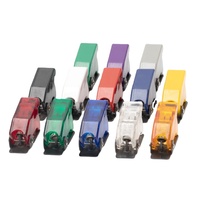 DaierTek Penutup Sakelar Toggle Pesawat Warna Berbeda Tahan Debu Penutup Sakelar Toggle Tahan Air untuk Sakelar Toggle 12Mm