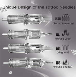 Cartucho <span class=keywords><strong>de</strong></span> <span class=keywords><strong>Agujas</strong></span> Desechables para Tatuaje, Cartucho <span class=keywords><strong>de</strong></span> Maquillaje Permanente, Personalizable, <span class=keywords><strong>RM</strong></span>/RL, 20 Unidades - Product Image 2