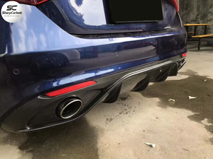 Diffusore Posteriore in Fibra di Carbonio per <span class=keywords><strong>Alfa</strong></span> <span class=keywords><strong>Romeo</strong></span> Giulia 2017-2019 - Product Image 6